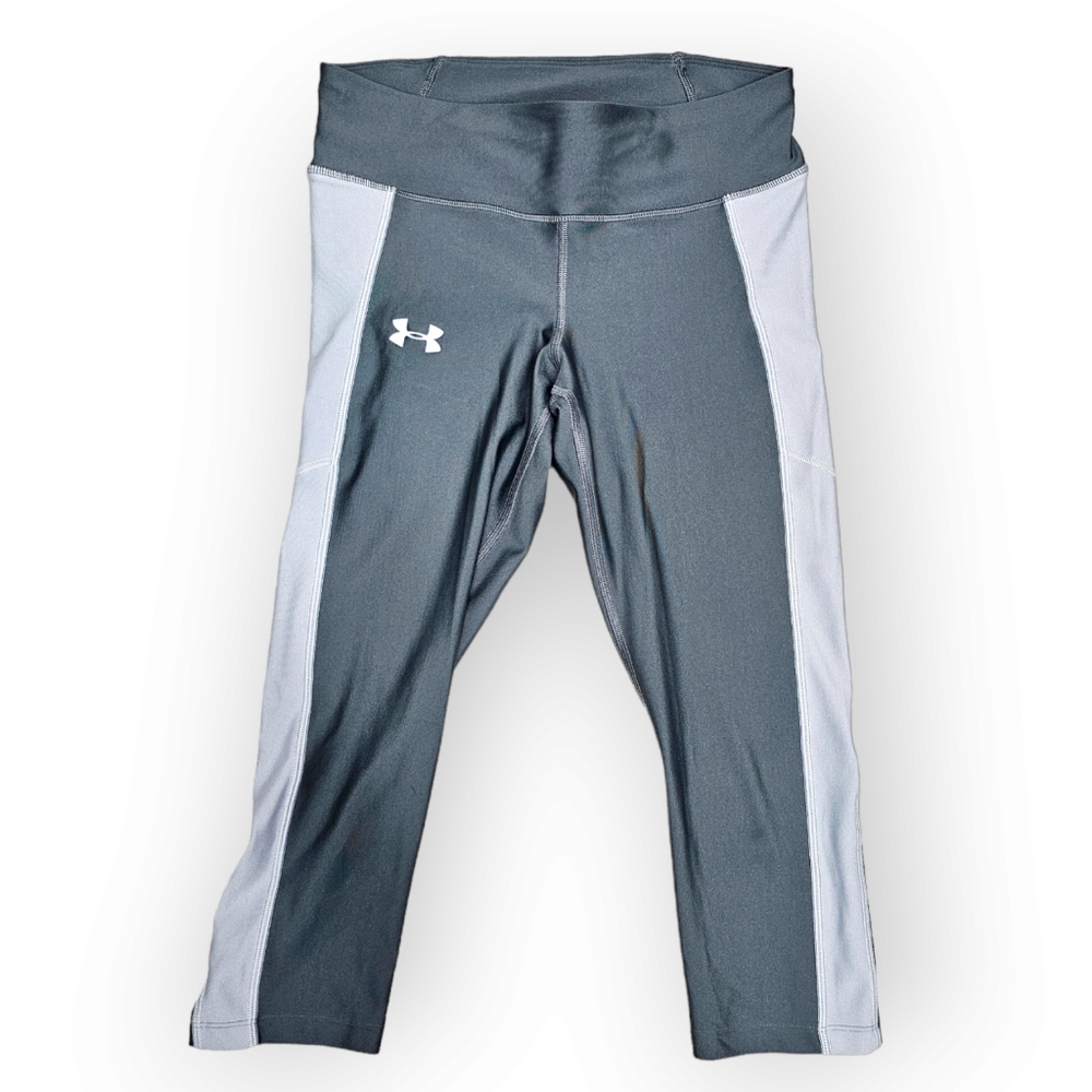 Under Armour UA Womens Heatgear Compression Capri Leggings Size Medium